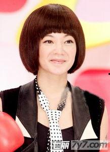 明星中发型图片,潮流风向标下的时尚演绎