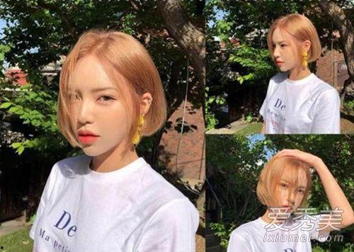 网红夫妻短发照片